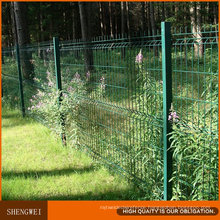 Galvanized Then PVC Coated Iron Steel Wire Mesh Net Fencing